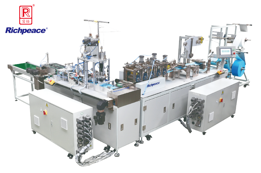 富怡平面口罩一拖一全自動生產線